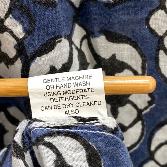 Original Roberta Roller Rabbit Tunic small blue white - Picture 8 of 8